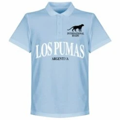 Argentinien Rugby Polo Shirt - Hellblau
