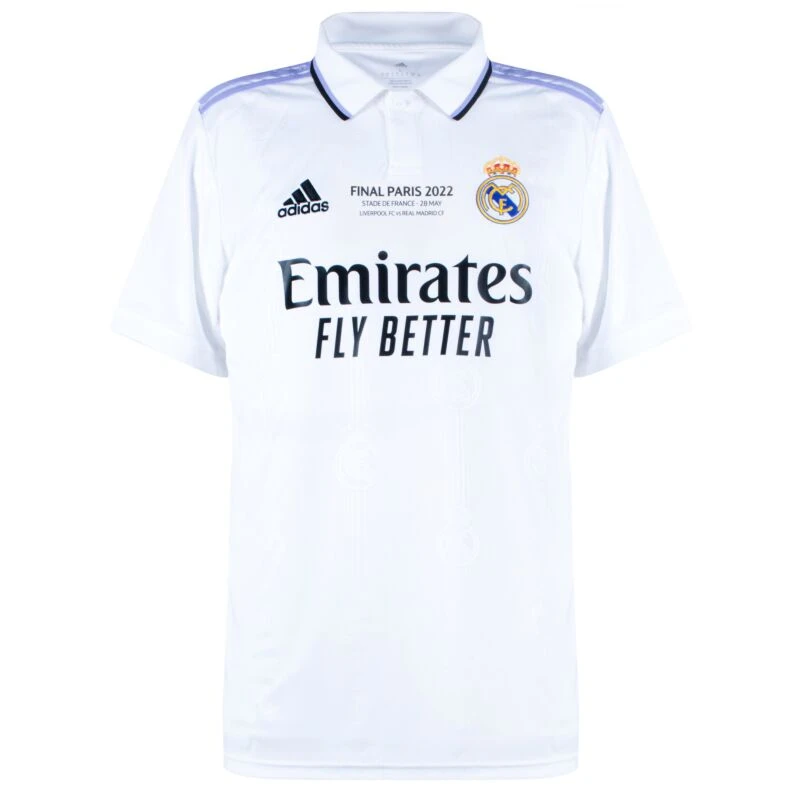 Adidas Real Madrid Home Trikot Inkl. UCL Final Transfer 2022-2023 1 Adidas Real Madrid Home Trikot Inkl. UCL Final Transfer 2022-2023