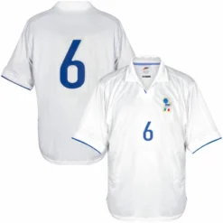 Nike Italien 1998-1999 Away Trikot. Neuzustand Spielerversion Nr.6 - Gr.L