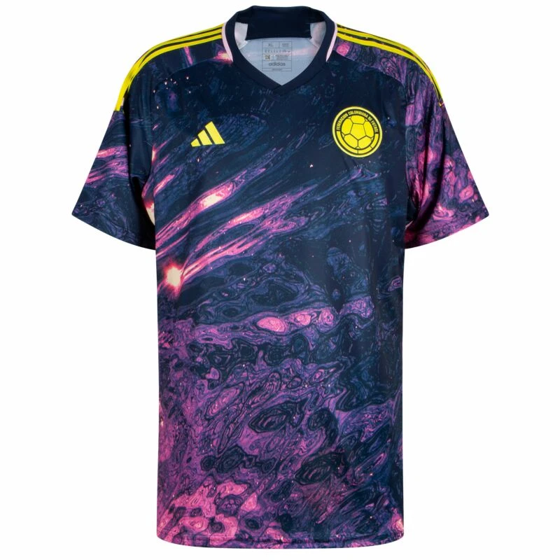 Adidas Kolumbien Frauen Away Trikot (Männer-Variante) 2023-2024 1 Adidas Kolumbien Frauen Away Trikot (Männer-Variante) 2023-2024
