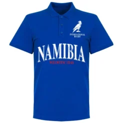 Namibia Rugby Polo Shirt - Blau