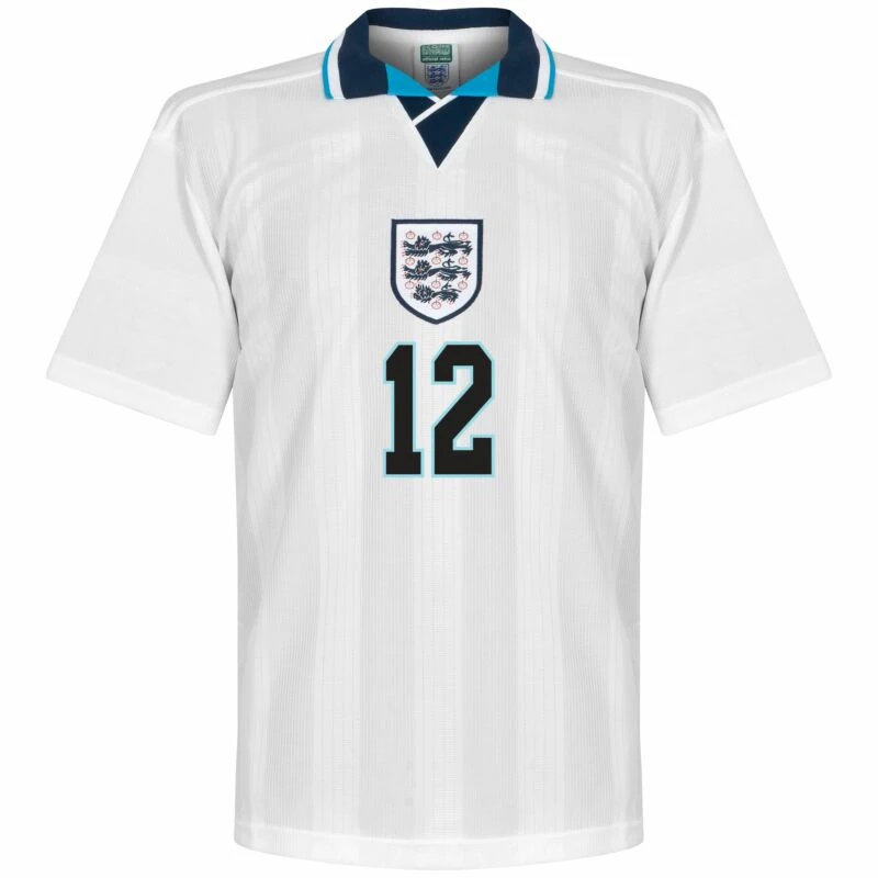 Score Draw England Home Howey 12 Retro Trikot Euro 96 (Retro Flex Beflockung) 3 Score Draw England Home Howey 12 Retro Trikot Euro 96 (Retro Flex Beflockung) – Bild 3
