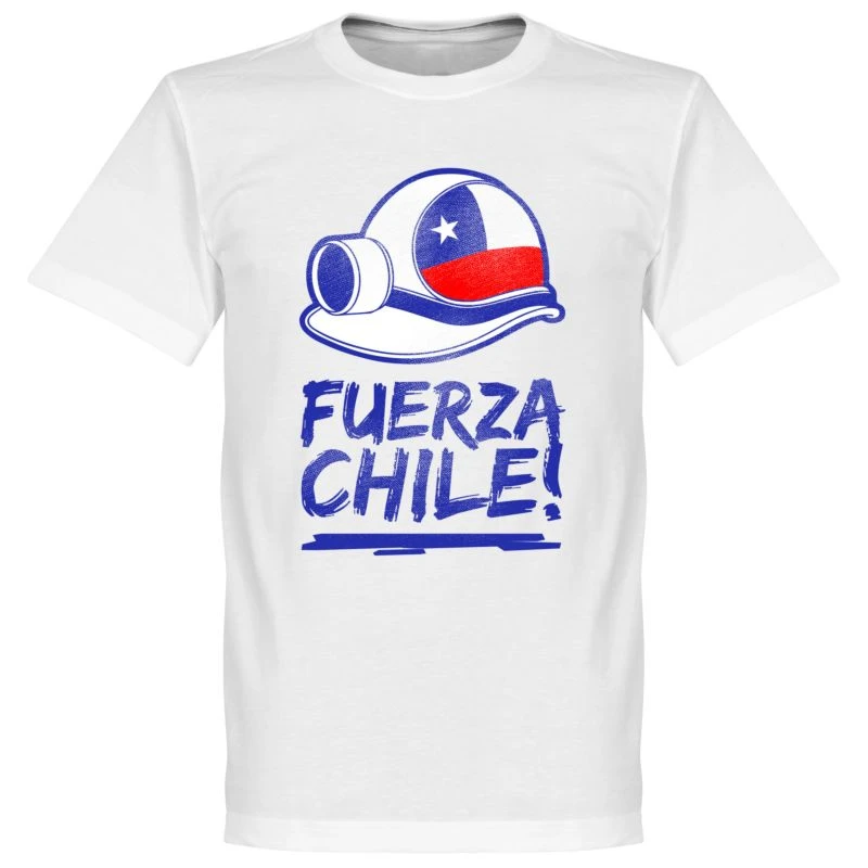 Los 33 Fuerza Chile T-Shirt - Weiß 1 Los 33 Fuerza Chile T-Shirt - Weiß
