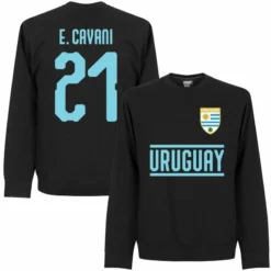 Uruguay Cavani 21 Team Sweatshirt - Schwarz