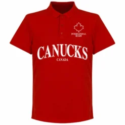 Kanada Rugby Polo Shirt - Rot