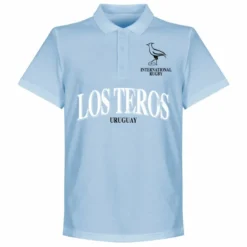 Uruguay Rugby Polo Shirt - Hellblau