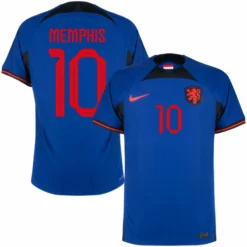 Nike Holland Dri-Fit ADV Match Away Memphis 10 Trikot 2022-2023 (Offizielle Beflockung)