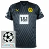 Puma Borussia Dortmund Away Trikot 2021-2022 Inkl. UCL Starball Logos