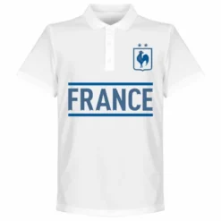 Frankreich Team Polo Shirt - Weiß