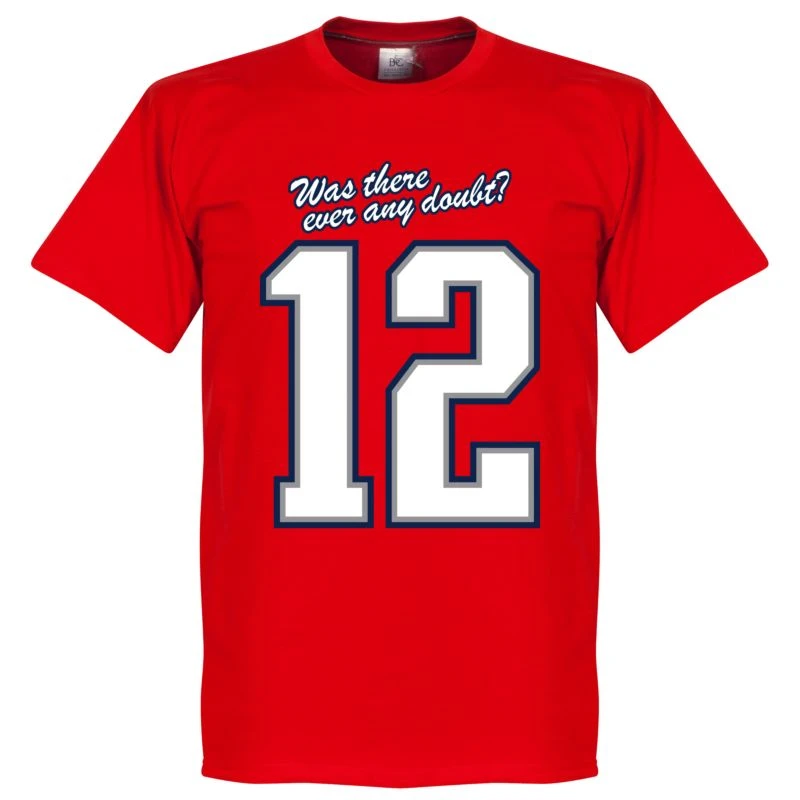 G.O.A.T #12 T-Shirt - Rot 2 G.O.A.T #12 T-Shirt - Rot – Bild 2