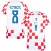 Nike Kroatien Home Kovačić 8 Trikot 2022-2023 (Offizielle Beflockung)