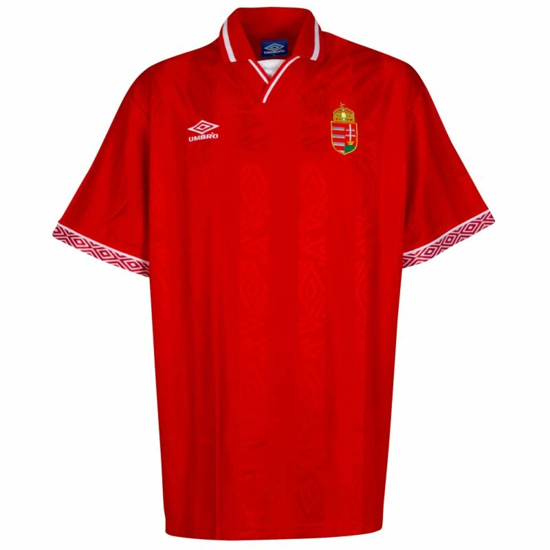 Umbro Ungarn 1992-1994 Home Trikot. Neuzustand Spielerversion - Gr.L 3 Umbro Ungarn 1992-1994 Home Trikot. Neuzustand Spielerversion - Gr.L – Bild 3
