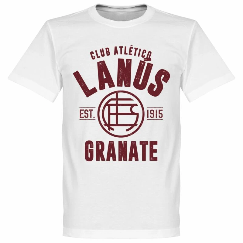 Lanus Established T-Shirt - Weiß 1 Lanus Established T-Shirt - Weiß